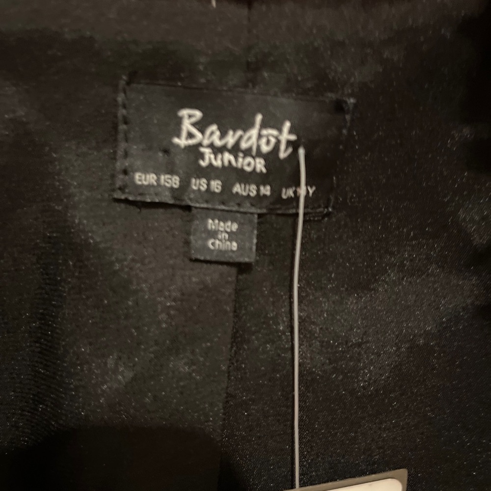 Bardot Junior Girl's Queenie BomberJacket (Big Kids) Size 14 NWT Bloomingdale’s - Picture 7 of 8